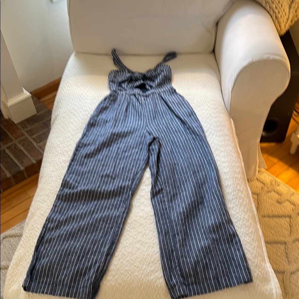 Abercrombie & Fitch Striped Jumpsuit
